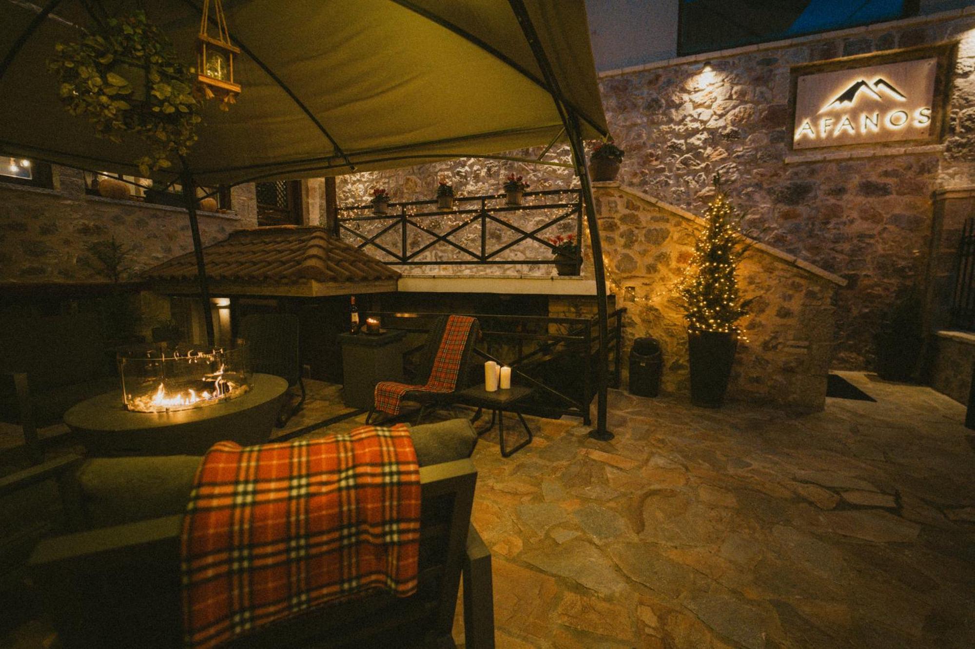 Afanos Guesthouse Арахова Екстер'єр фото